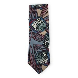 VTG Liebert Mens Necktie Abstract‎ Pattern Tie Modern Retro Made in USA